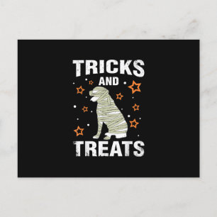 Behandelt _ Tricks Rottweiler Halloween Costume Mu Aankondigingskaart