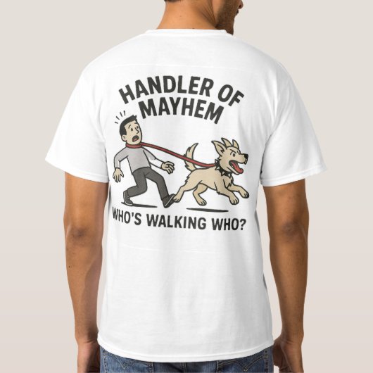 Behandler van Chaos  T-shirt (Achterkant)