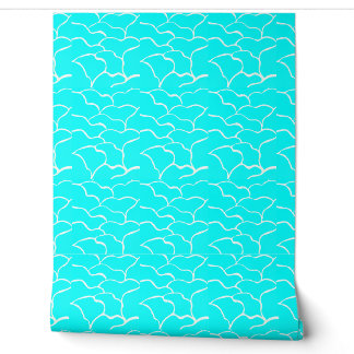 Behang Abstracte wolkachtige afbeelding
