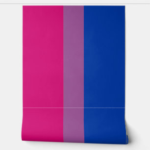 Behang Biseksuele vlag LGBTQ