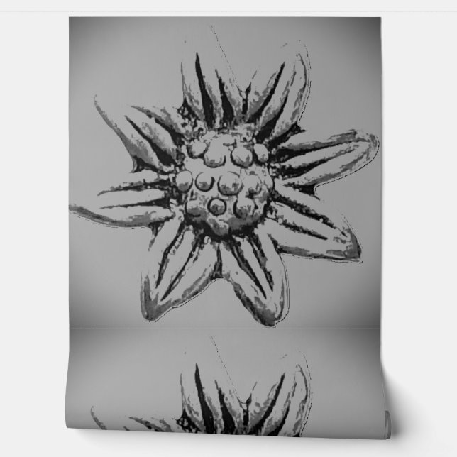 Behang BLOEM STIJL ONTWERP (Afrollen)