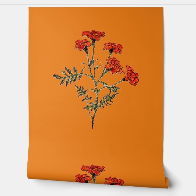 Behang BLOEM STIJL ONTWERP (Afrollen)