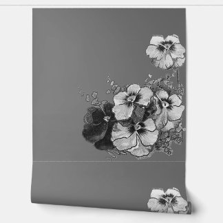 Behang BLOEM STIJL ONTWERP