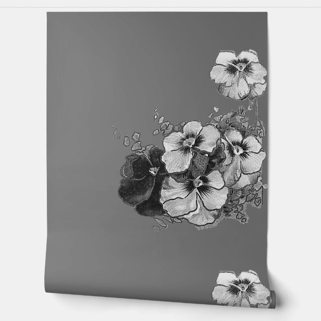 Behang BLOEM STIJL ONTWERP (Afrollen)