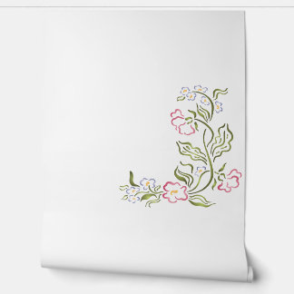 Behang BLOEM STIJL ONTWERP