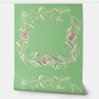 Behang BLOEM STIJL ONTWERP