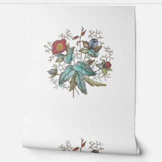 Behang BLOEM STIJL ONTWERP