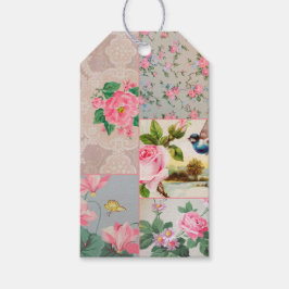  behang collage cadeau labels cadeaulabel