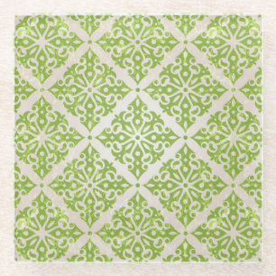 behang glazen onderzetter