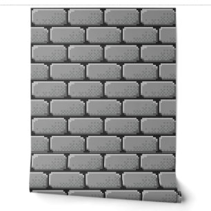 Behang Pixel-Art "STONEBRICKS" 8 bit VAR01A