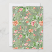 Behang Rozen Floral 80th Kaart (Achterkant)