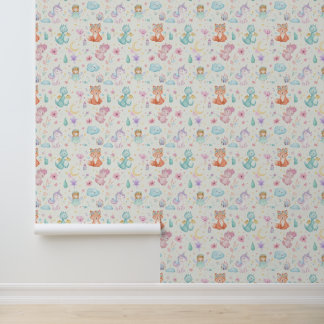 Behang voor kinderkamer, meisjeskamer