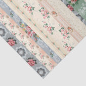 Behangpapier voor Rozen wasgoed Tissuepapier (Detail)