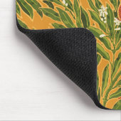  behangpatroon oranje boomillustraties muismat (Hoek)