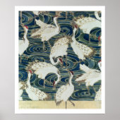 Behangselontwerp, van de Silver Studio, c.1890 Poster (Voorkant)