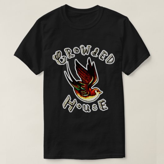 behangselpapier Crowded House international rock b T-shirt (Design voorkant)