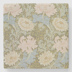 Behangselpapier voor chrysanthemum, 1876 (behangse stenen onderzetter