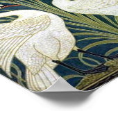 Behangselpapier voor zwaan, Rush en Iris Poster (Hoek)