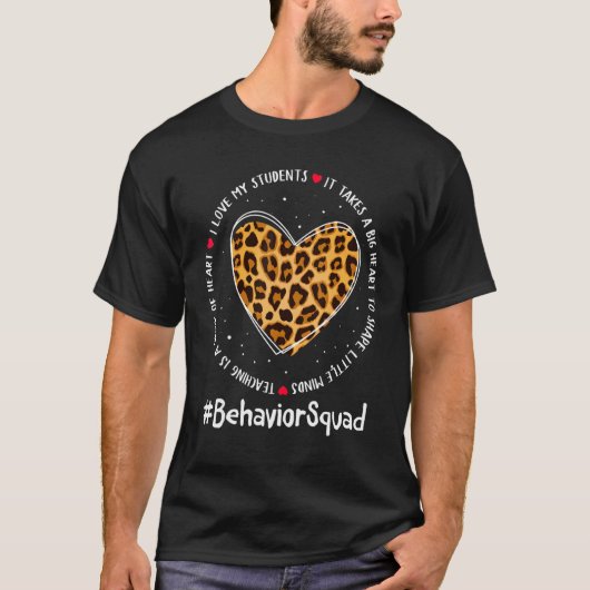 Behavior Squad Admin Waardering Week Terug naar SC T-shirt (Voorkant)