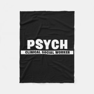 Behavioral And Mental Health Licensed Clinical Soc Fleece Deken