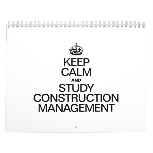 BEHEER VAN DE BOUWBOUW VAN DE KALK EN VAN DE STUDI KALENDER (Hoes)