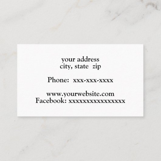 Beheer van het luchtruim met drones visitekaartje (Achterkant)