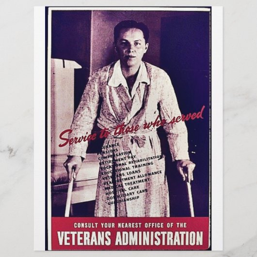 Beheer van veteranen flyer (Voorkant)