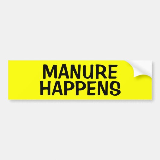 BEHEERAPPENS BUMPERSTICKER (Voorkant)