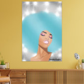 Beheerd Canvas Afdruk (Insitu (Woonkamer))