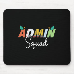 Beheerder Squad Crew Team Terug naar school Leraar Muismat