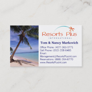 Beheerkaart Visitekaartje