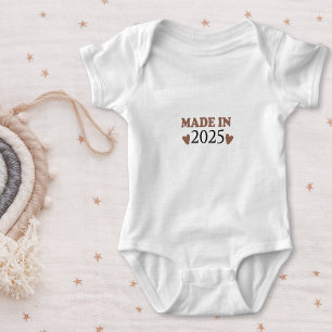 Beheerlijke Made in 2025 Romper