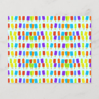 Beheerlijke summer-cute summer icecream kawaii op flyer