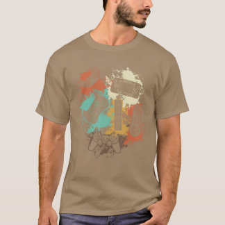 Beheers alle dingen Videogame-controller cadeau T-shirt