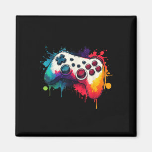 Beheers Alle Dingen Videospelcontroller Gamer Magneet
