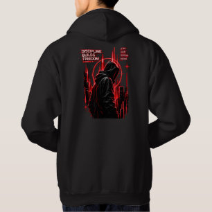 Beheers de Code Creëer Je Eigen Toekomst Cyberpunk Hoodie
