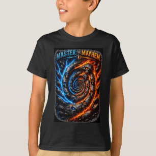 Beheers de Master the Mayhem Skull – Fire vs Ice E T-shirt