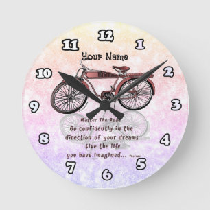 Beheers de racefiets ronde klok