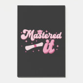 Beheerst Het Afgestudeerd Master MBA Afstuderen Post-it® Notes (Voorkant)