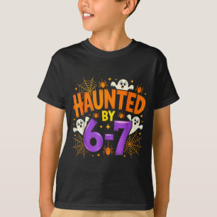 Behekst Door 67 Grappige Zes Zeven Meme Soky Geest T-shirt