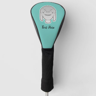 Beheren icoon karakter toon illustratie golfheadcover