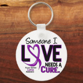 BEHOEFT EEN CURE 2 LUPUS T-Shirts & Cadeaus Sleutelhanger (Voorkant)