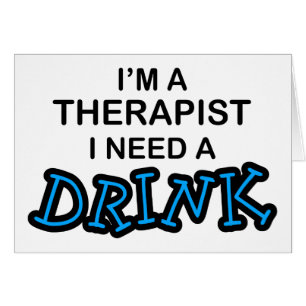 Behoefte aan een Drink - Therapist