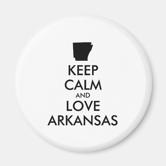 BEHOEFTE CALM EN LOVE ARKANSAS MAGNEET (Voorkant)