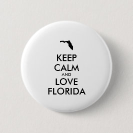 BEHOEFTE KALK EN VERLIES FLORIDA RONDE BUTTON 5,7 CM