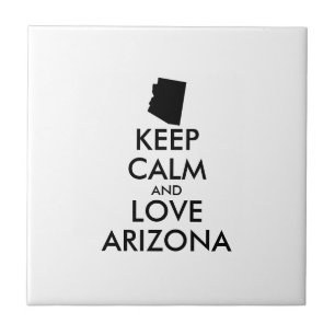 BEHOEFTE KALM EN VERLIES ARIZONA TEGELTJE