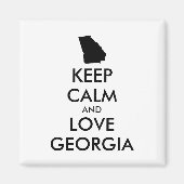 BEHOEFTE KALM EN VERLIES GEORGIË MAGNEET (Voorkant)