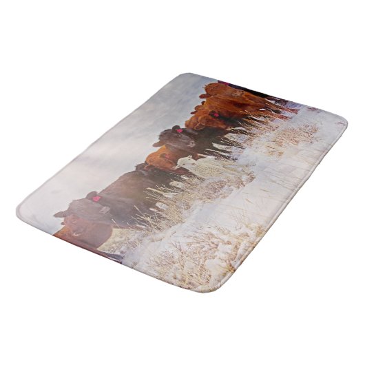 Behold Cattle and Lamb Bathmat Badmat (Gekanteld)