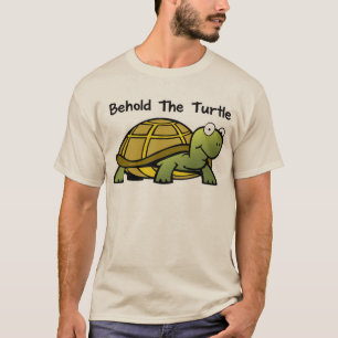 Behold de schildpad t-shirt