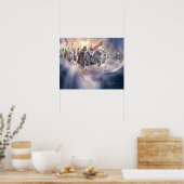 Behold He Comes, door Danny Hahlbohm Poster (Keuken)